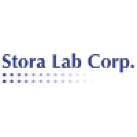 StoraLab logo, StoraLab contact details