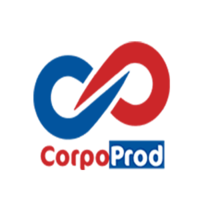 CorpoProd logo, CorpoProd contact details