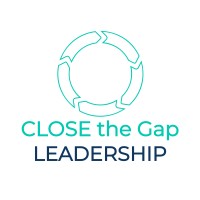 CLOSE the Gap LEADERSHIP logo, CLOSE the Gap LEADERSHIP contact details