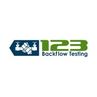 123 Backflow Testing logo, 123 Backflow Testing contact details