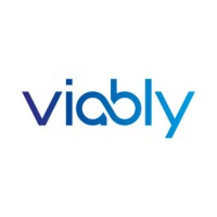 Viably logo, Viably contact details