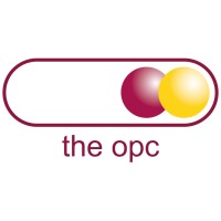 The OPC logo, The OPC contact details