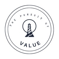 The Pursuit of Value logo, The Pursuit of Value contact details