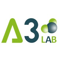 A3Lab logo, A3Lab contact details