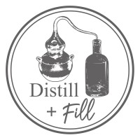 Distill + Fill logo, Distill + Fill contact details