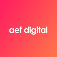 aef digital logo, aef digital contact details