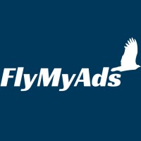 FlyMyAds logo, FlyMyAds contact details