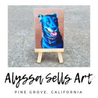 Alyssa Sells Art logo, Alyssa Sells Art contact details