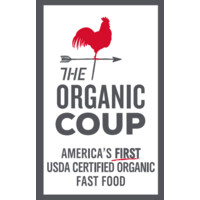 The Organic Coup logo, The Organic Coup contact details