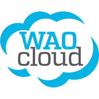 WaoCloud logo, WaoCloud contact details