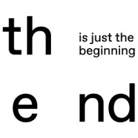 The end is just the beginning – theend.is logo, The end is just the beginning – theend.is contact details