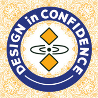 Design, in Confindence logo, Design, in Confindence contact details