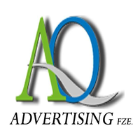 AQ advertising logo, AQ advertising contact details