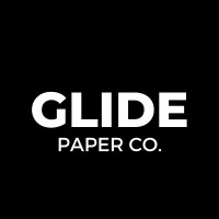 GLIDE Paper Co. logo, GLIDE Paper Co. contact details