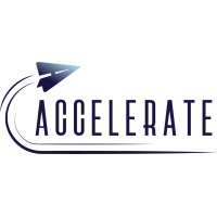 Accelerate logo, Accelerate contact details