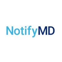 NotifyMD logo, NotifyMD contact details