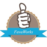 FavaWorks logo, FavaWorks contact details