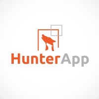 HunterApp logo, HunterApp contact details