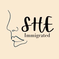 SheImmigrated logo, SheImmigrated contact details