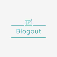 BlogOut logo, BlogOut contact details