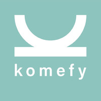 Komefy logo, Komefy contact details