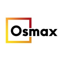 OSMAX logo, OSMAX contact details