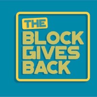 The Block Gives Back logo, The Block Gives Back contact details