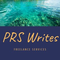 PRS Writes logo, PRS Writes contact details