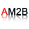 AM2B logo, AM2B contact details