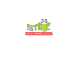 STRYK 3D logo, STRYK 3D contact details