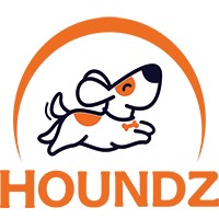 Houndz logo, Houndz contact details