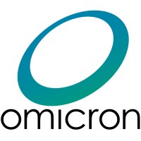 Omicron logo, Omicron contact details