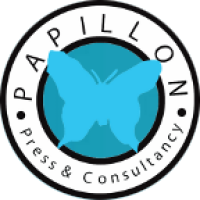 Papillon Press logo, Papillon Press contact details