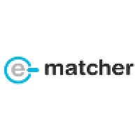 e-Matcher logo, e-Matcher contact details