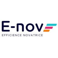 E-NOV logo, E-NOV contact details