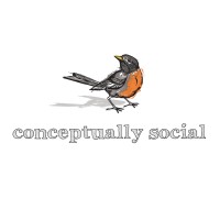 Conceptually Social logo, Conceptually Social contact details