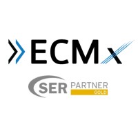 ECMx logo, ECMx contact details