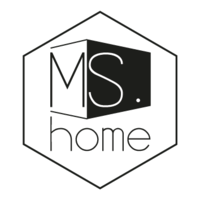 MS. home logo, MS. home contact details