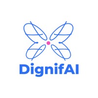 DignifAI logo, DignifAI contact details