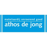 Athos de Jong Makelaardij o.g. logo, Athos de Jong Makelaardij o.g. contact details