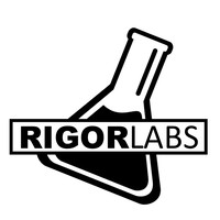 RigorLabs logo, RigorLabs contact details