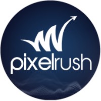 PixelRush logo, PixelRush contact details