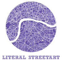 Literal Streetart logo, Literal Streetart contact details