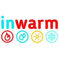 InWarm logo, InWarm contact details