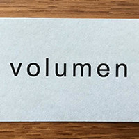 VOLUMEN logo, VOLUMEN contact details