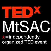 TEDxMtSAC logo, TEDxMtSAC contact details