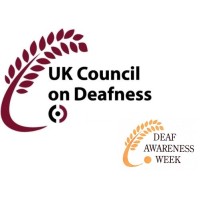 UK Council on Deafness logo, UK Council on Deafness contact details