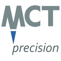 MCT precision logo, MCT precision contact details