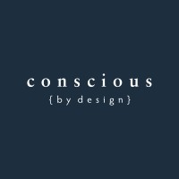 Conscious {by design} logo, Conscious {by design} contact details