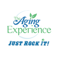 The Aging Experience logo, The Aging Experience contact details